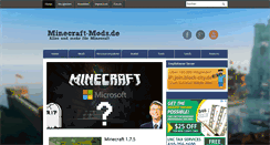 Desktop Screenshot of minecraft-mods.de